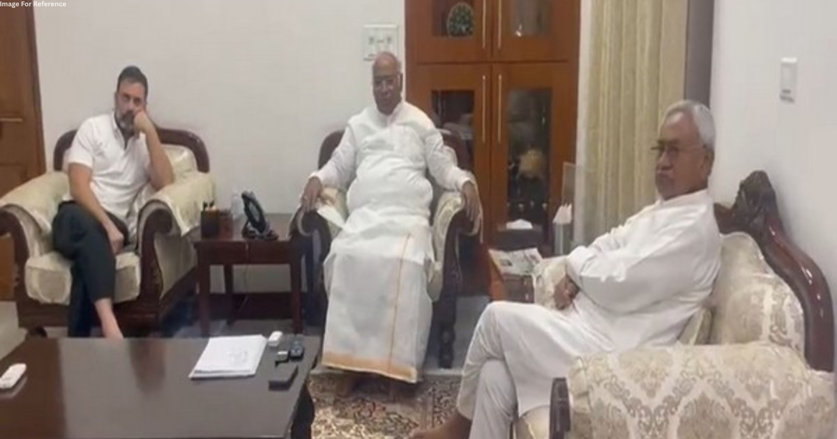 Nitish Kumar meets Kharge, Rahul Gandhi amid talks for opposition unity